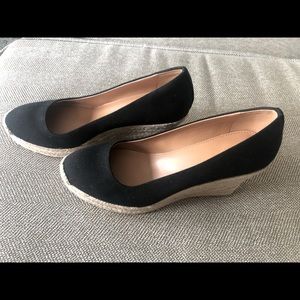 J. Crew black espadrilles